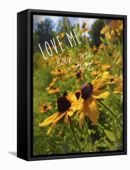 Love Me Not-Kimberly Glover-Framed Premier Image Canvas