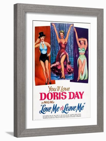 Love Me or Leave Me, Doris Day, 1955-null-Framed Premium Giclee Print