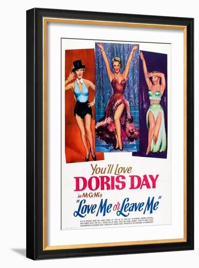 Love Me or Leave Me, Doris Day, 1955-null-Framed Premium Giclee Print