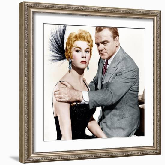 LOVE ME OR LEAVE ME, from left: Doris Day, James Cagney, 1955-null-Framed Photo