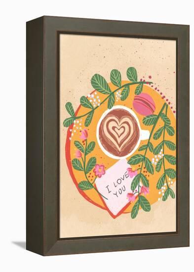 Love Message-Gigi Rosado-Framed Premier Image Canvas