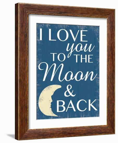 Love Moon-Lauren Gibbons-Framed Art Print