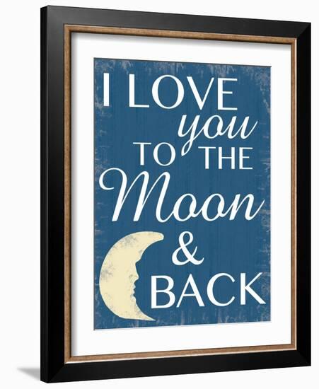 Love Moon-Lauren Gibbons-Framed Art Print