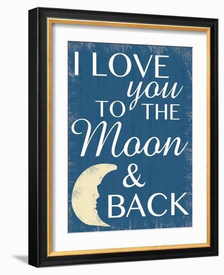 Love Moon-Lauren Gibbons-Framed Art Print