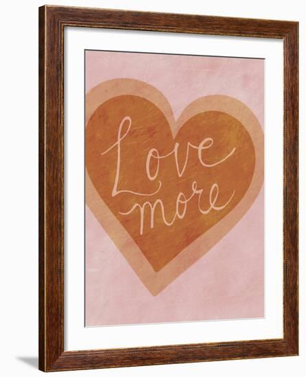 Love More-Lottie Fontaine-Framed Giclee Print