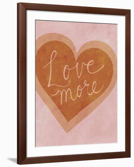 Love More-Lottie Fontaine-Framed Giclee Print