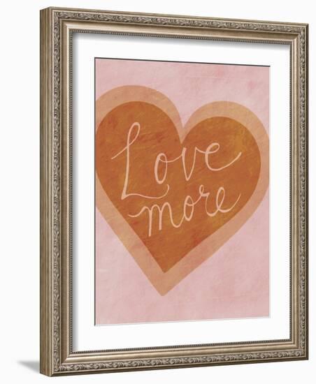 Love More-Lottie Fontaine-Framed Art Print