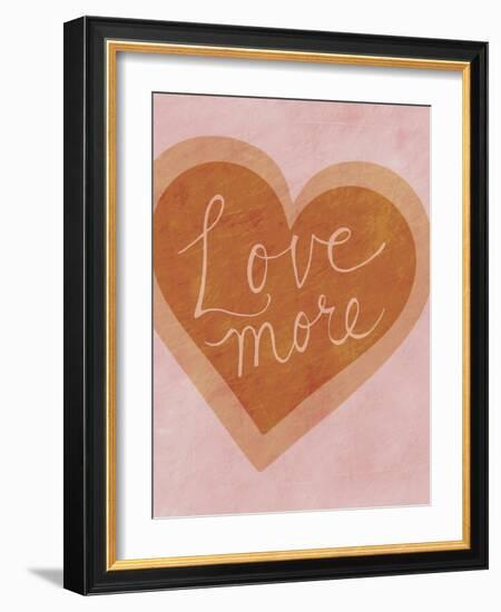 Love More-Lottie Fontaine-Framed Art Print