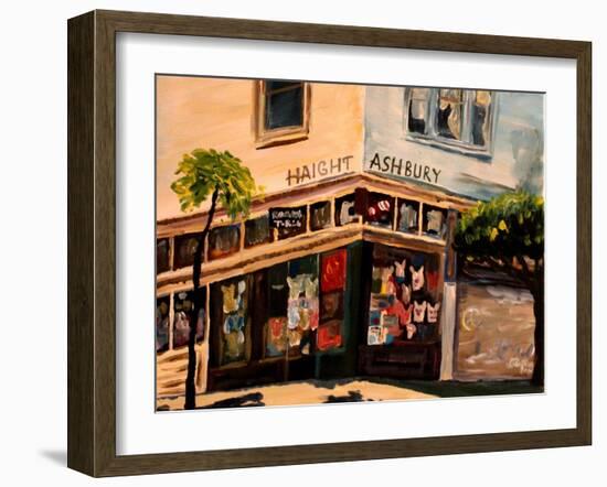 Love N Haight in Haight Ashbury-Markus Bleichner-Framed Art Print