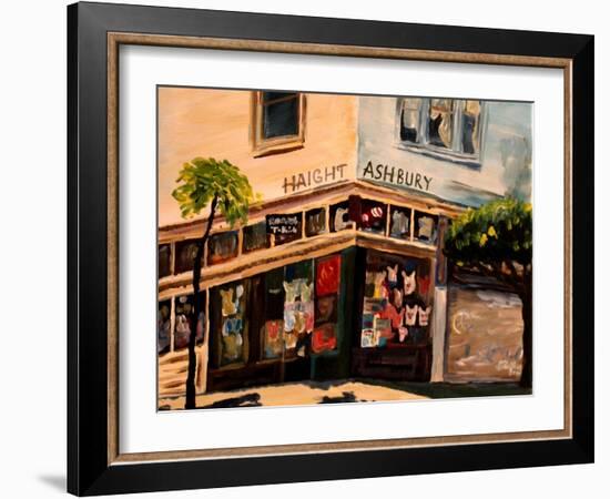 Love N Haight in Haight Ashbury-Markus Bleichner-Framed Art Print