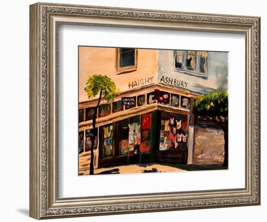 Love N Haight in Haight Ashbury-Markus Bleichner-Framed Art Print