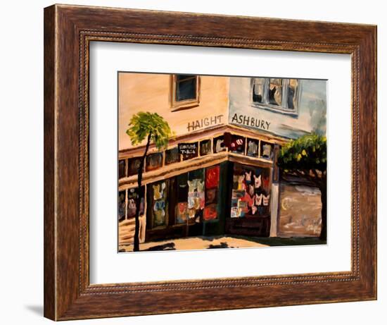 Love N Haight in Haight Ashbury-Markus Bleichner-Framed Art Print