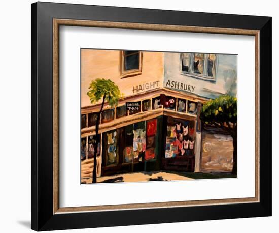 Love N Haight in Haight Ashbury-Markus Bleichner-Framed Art Print