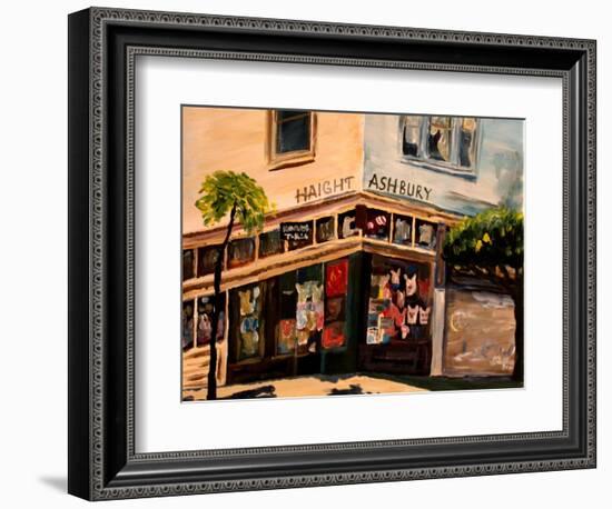 Love N Haight in Haight Ashbury-Markus Bleichner-Framed Art Print