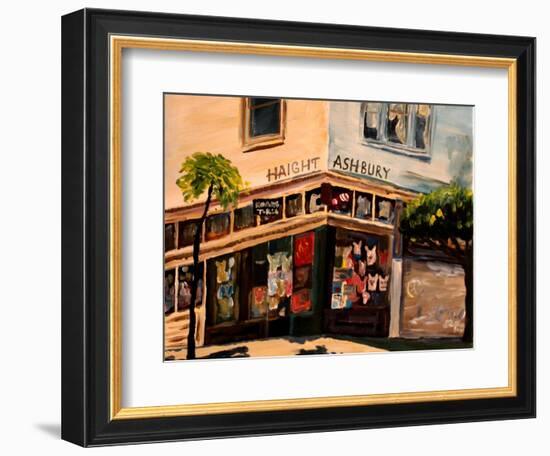 Love N Haight in Haight Ashbury-Markus Bleichner-Framed Art Print