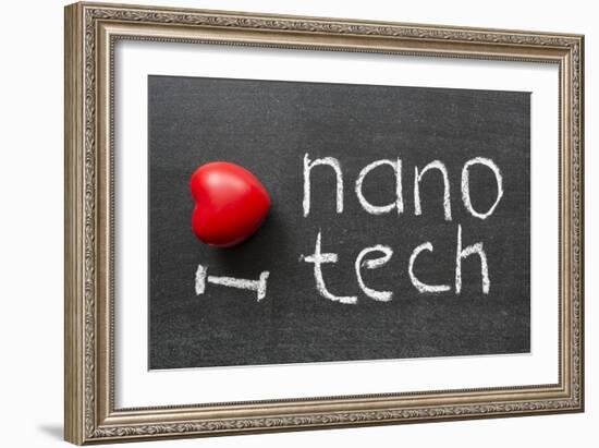 Love Nanotech-Yury Zap-Framed Art Print