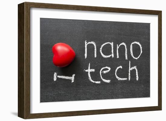 Love Nanotech-Yury Zap-Framed Art Print