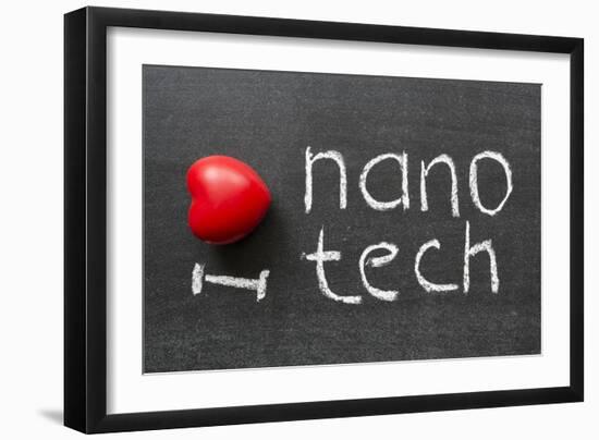 Love Nanotech-Yury Zap-Framed Art Print