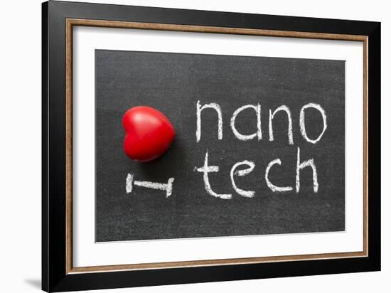 Love Nanotech-Yury Zap-Framed Art Print