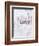 Love Never Fails II-Kent Youngstrom-Framed Premium Giclee Print