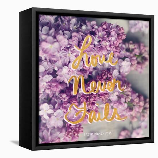 Love Never Fails-Sarah Gardner-Framed Stretched Canvas