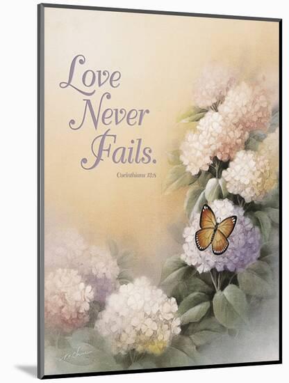 Love Never Fails-unknown Chiu-Mounted Art Print