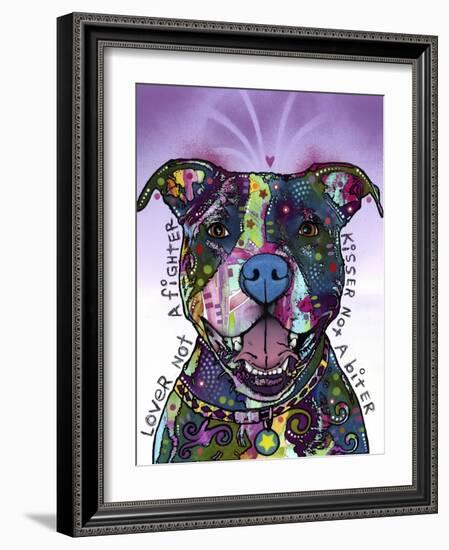 Love Not a Fighter-Dean Russo-Framed Giclee Print