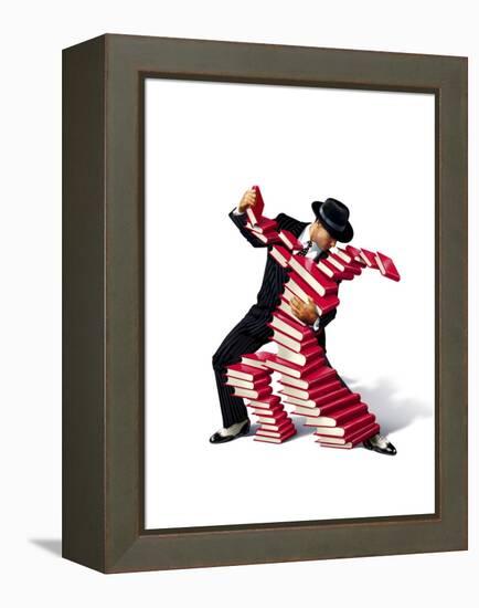 Love of BookS, Conceptual Image-SMETEK-Framed Premier Image Canvas