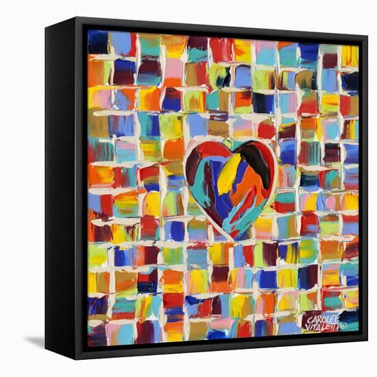 Love of Color II-Carolee Vitaletti-Framed Stretched Canvas