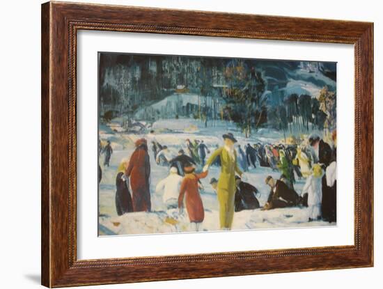 Love of Winter-George Bellows-Framed Art Print