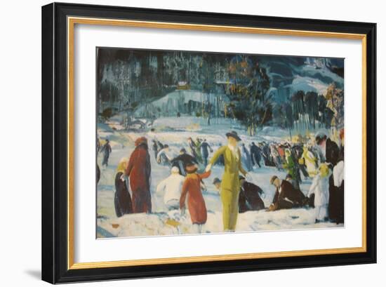 Love of Winter-George Bellows-Framed Art Print