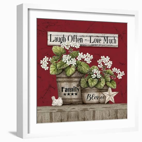 Love Often Geraniums-Linda Spivey-Framed Art Print