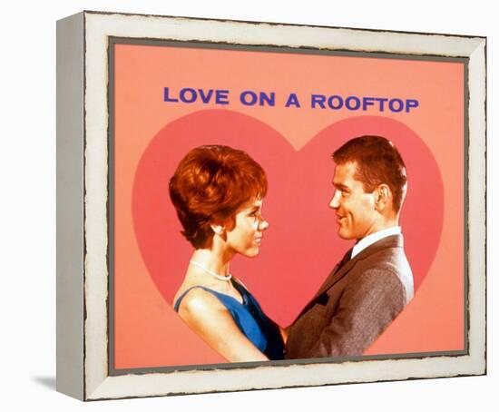 Love on a Rooftop-null-Framed Stretched Canvas