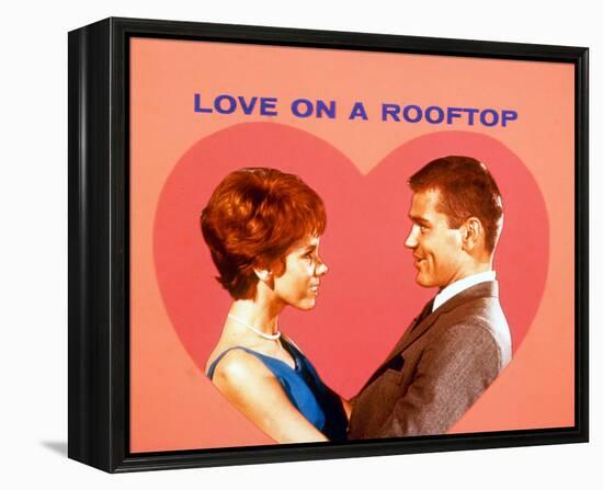 Love on a Rooftop-null-Framed Stretched Canvas