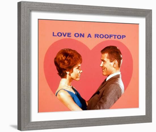 Love on a Rooftop-null-Framed Photo