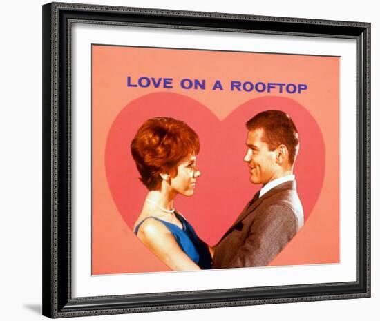 Love on a Rooftop-null-Framed Photo