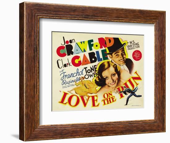 Love on the Run, 1936-null-Framed Art Print