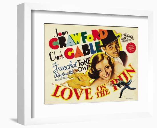 Love on the Run, 1936-null-Framed Art Print