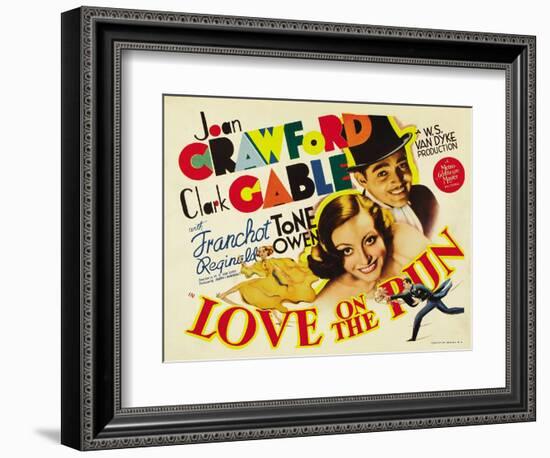 Love on the Run, 1936-null-Framed Art Print