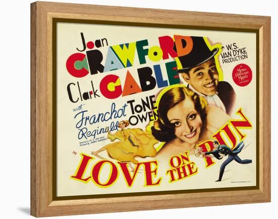 Love on the Run, 1936-null-Framed Stretched Canvas