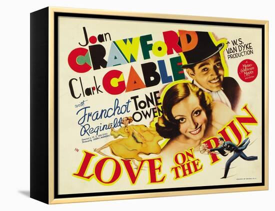 Love on the Run, 1936-null-Framed Stretched Canvas