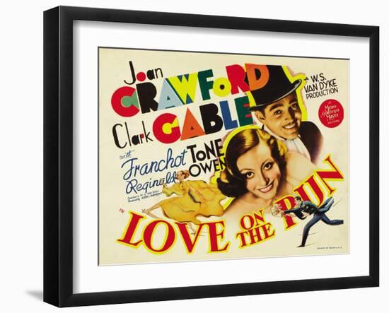 Love on the Run, 1936-null-Framed Art Print