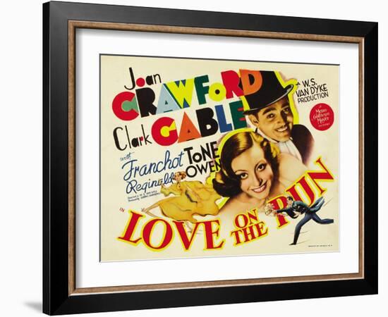 Love on the Run, 1936-null-Framed Art Print