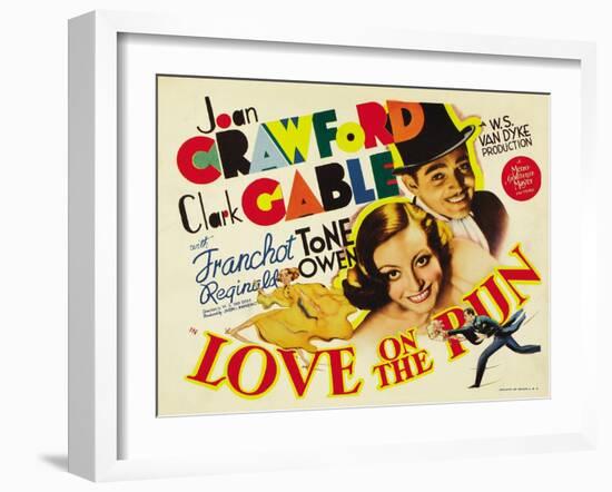 Love on the Run, 1936-null-Framed Art Print