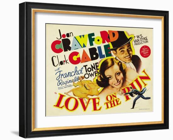 Love on the Run, 1936-null-Framed Art Print