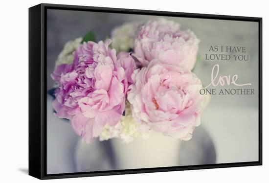 Love One Another-Sarah Gardner-Framed Stretched Canvas