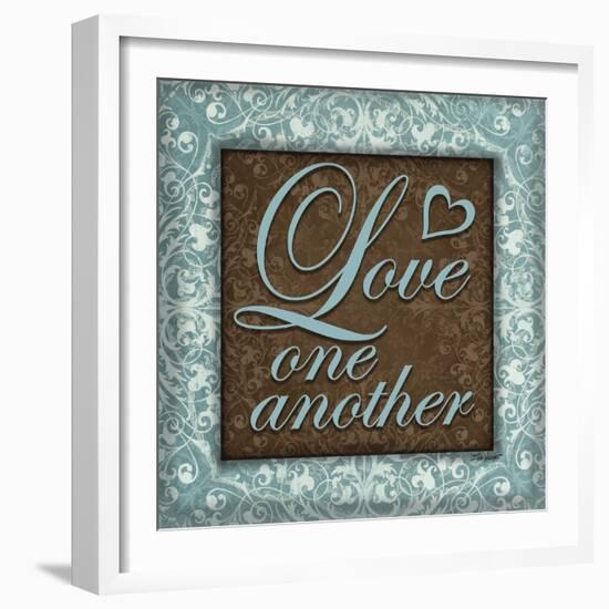 Love One Another-Todd Williams-Framed Art Print