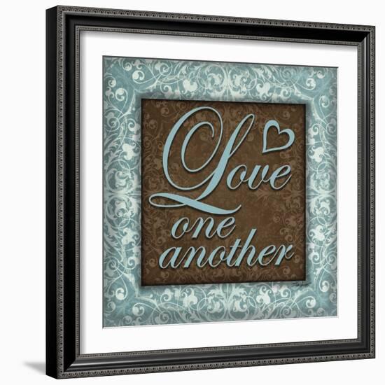 Love One Another-Todd Williams-Framed Art Print