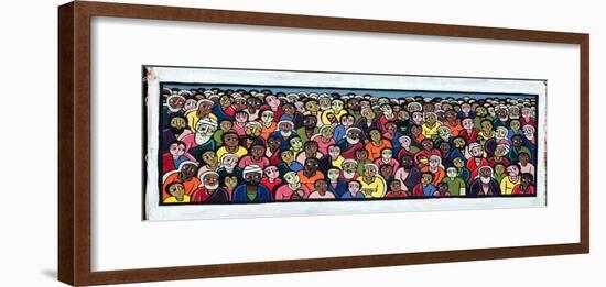 Love One Another-Laura James-Framed Giclee Print