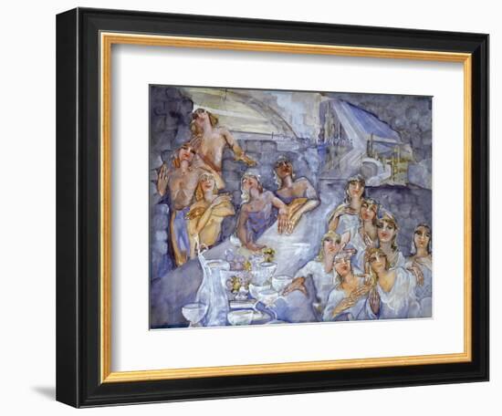 Love One Another-Zelda Fitzgerald-Framed Art Print